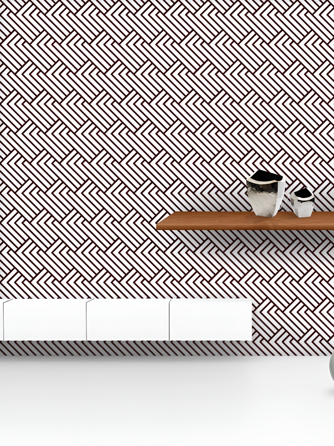 ArtzFolio Printed UV-Resistant Anti-Bacterial Monochrome Abstract Stripes Peel & Stick Wallpaper, Multi
ArtzFolio Printed UV-Resistant Anti-Bacterial Monochrome Abstract Stripes Peel & Stick Wallpaper, Multi