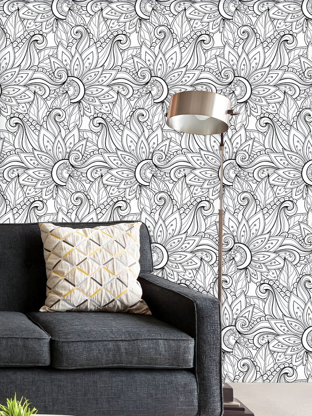 ArtzFolio Printed UV-Resistant Anti-Bacterial Floral Botanical Pattern Peel & Stick Wallpaper, Multi
ArtzFolio Printed UV-Resistant Anti-Bacterial Floral Botanical Pattern Peel & Stick Wallpaper, Multi