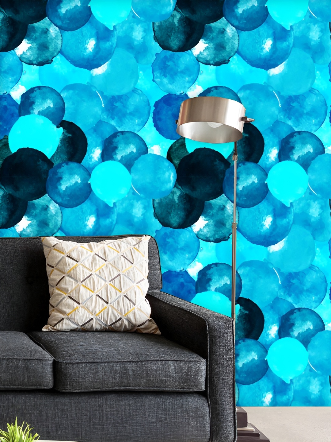 ArtzFolio Printed UV-Resistant Anti-Bacterial Blue Watercolor Circles Peel & Stick Wallpaper, Multi
ArtzFolio Printed UV-Resistant Anti-Bacterial Blue Watercolor Circles Peel & Stick Wallpaper, Multi