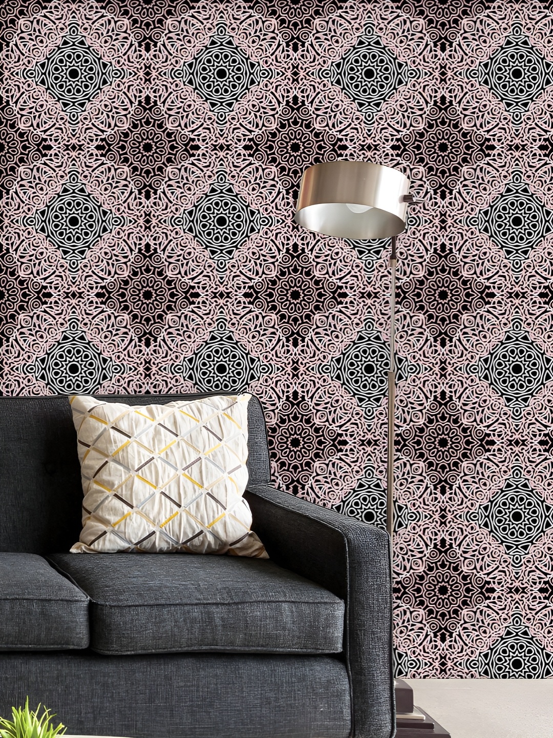 ArtzFolio Printed UV-Resistant Anti-Bacterial Damask Ethnic Mandala Peel & Stick Wallpaper, Multi
ArtzFolio Printed UV-Resistant Anti-Bacterial Damask Ethnic Mandala Peel & Stick Wallpaper, Multi
