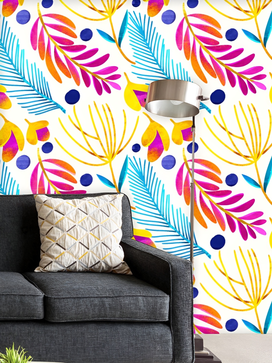 ArtzFolio Printed UV-Resistant Anti-Bacterial Floral Pattern Peel & Stick Wallpaper, Multi
ArtzFolio Printed UV-Resistant Anti-Bacterial Floral Pattern Peel & Stick Wallpaper, Multi