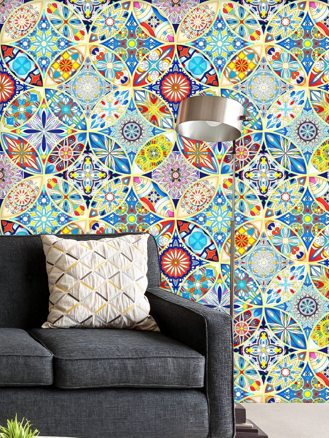 ArtzFolio Printed UV-Resistant Anti-Bacterial Vintage Mandalas Peel & Stick Wallpaper, Multi
ArtzFolio Printed UV-Resistant Anti-Bacterial Vintage Mandalas Peel & Stick Wallpaper, Multi
