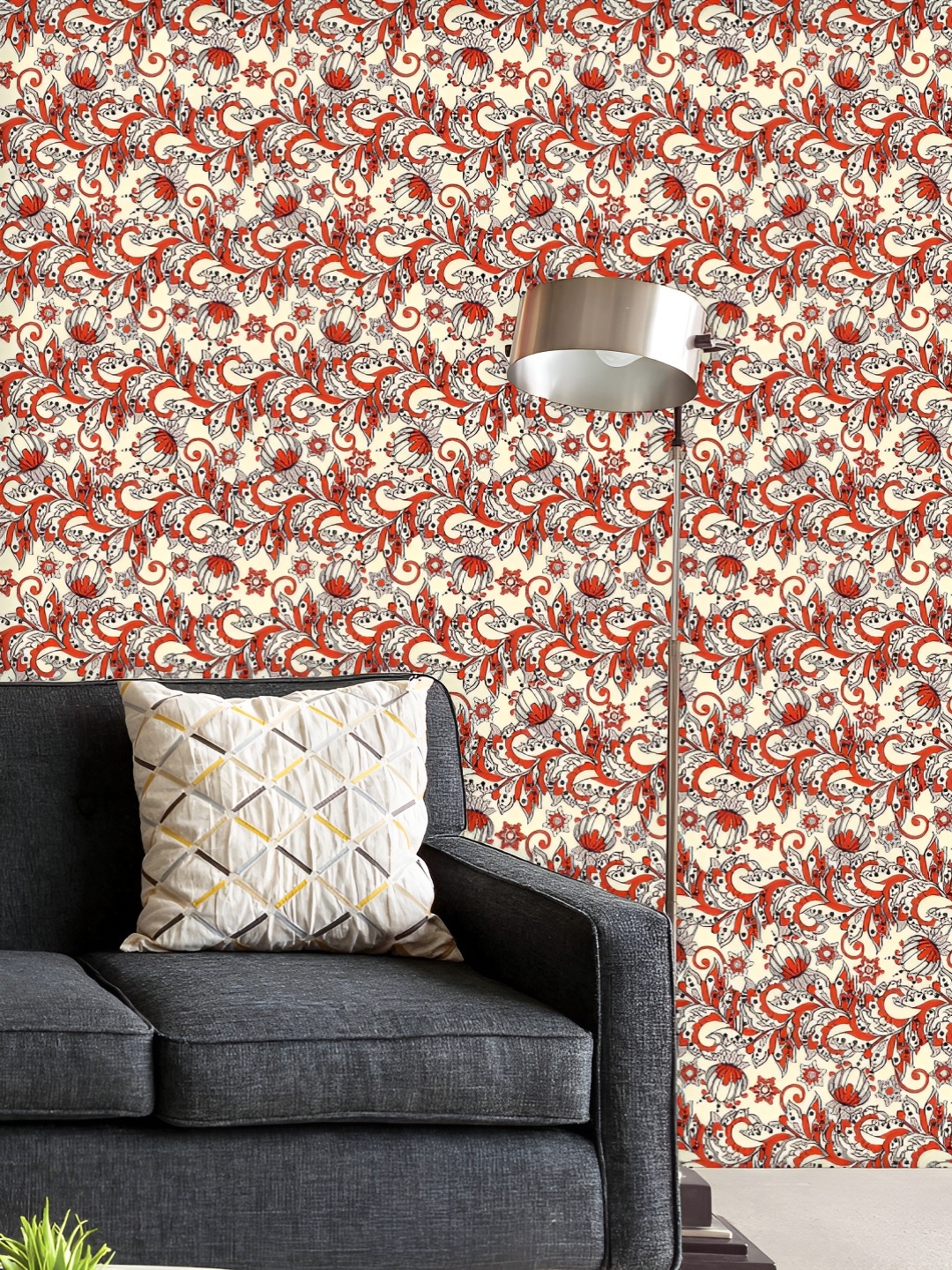 ArtzFolio Printed UV-Resistant Anti-Bacterial Ethnic Floral Batik Peel & Stick Wallpaper, Multi
ArtzFolio Printed UV-Resistant Anti-Bacterial Ethnic Floral Batik Peel & Stick Wallpaper, Multi