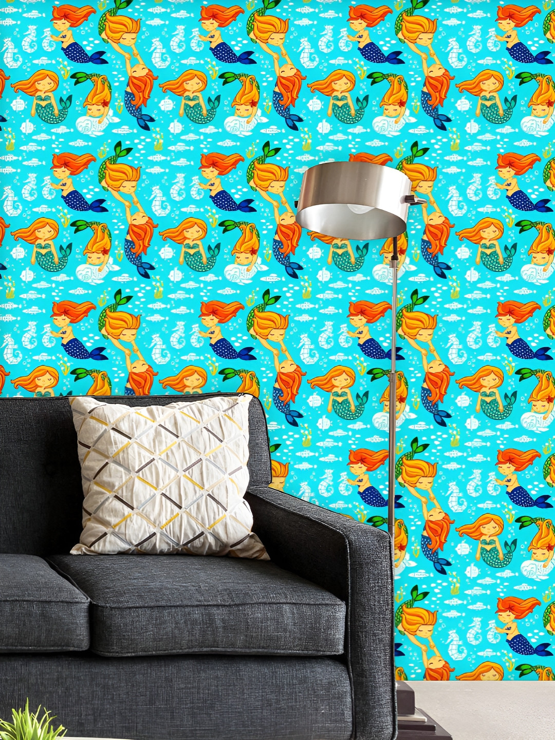 ArtzFolio Printed UV-Resistant Anti-Bacterial Cartoon Underwater World Peel & Stick Wallpaper, Multi
ArtzFolio Printed UV-Resistant Anti-Bacterial Cartoon Underwater World Peel & Stick Wallpaper, Multi
