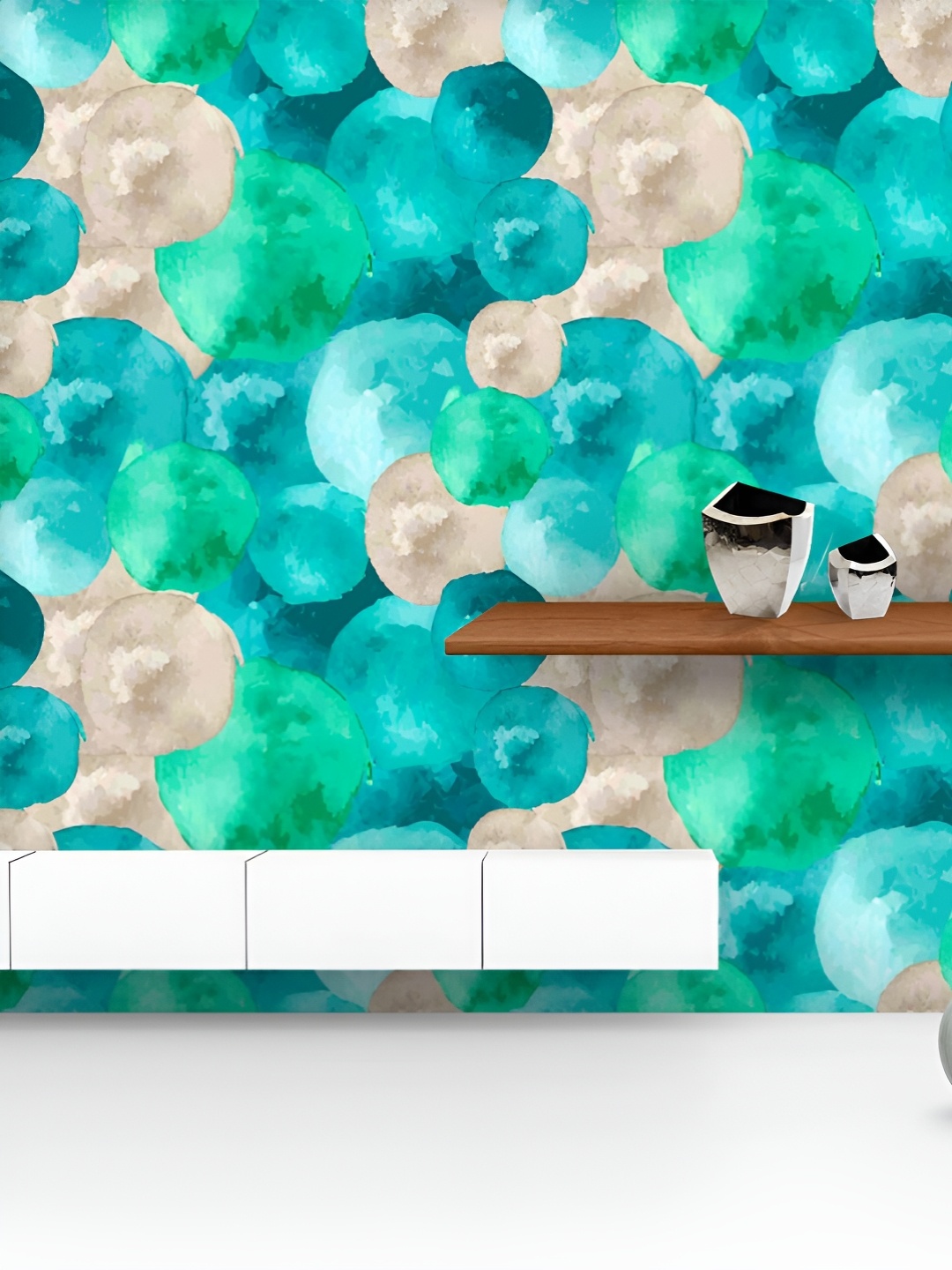ArtzFolio Printed UV-Resistant Anti-Bacterial Watercolor Round Shapes Peel & Stick Wallpaper, Multi
ArtzFolio Printed UV-Resistant Anti-Bacterial Watercolor Round Shapes Peel & Stick Wallpaper, Multi
