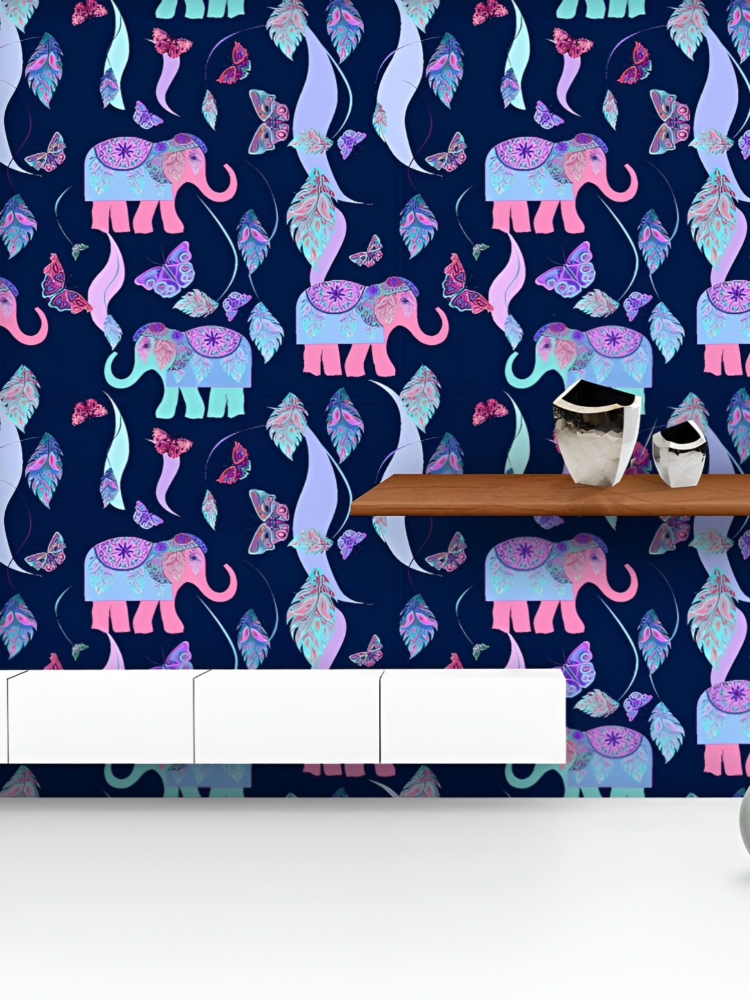 ArtzFolio Printed UV-Resistant Anti-Bacterial Abstract Elephant Feathers Peel & Stick Wallpaper, Multi
ArtzFolio Printed UV-Resistant Anti-Bacterial Abstract Elephant Feathers Peel & Stick Wallpaper, Multi