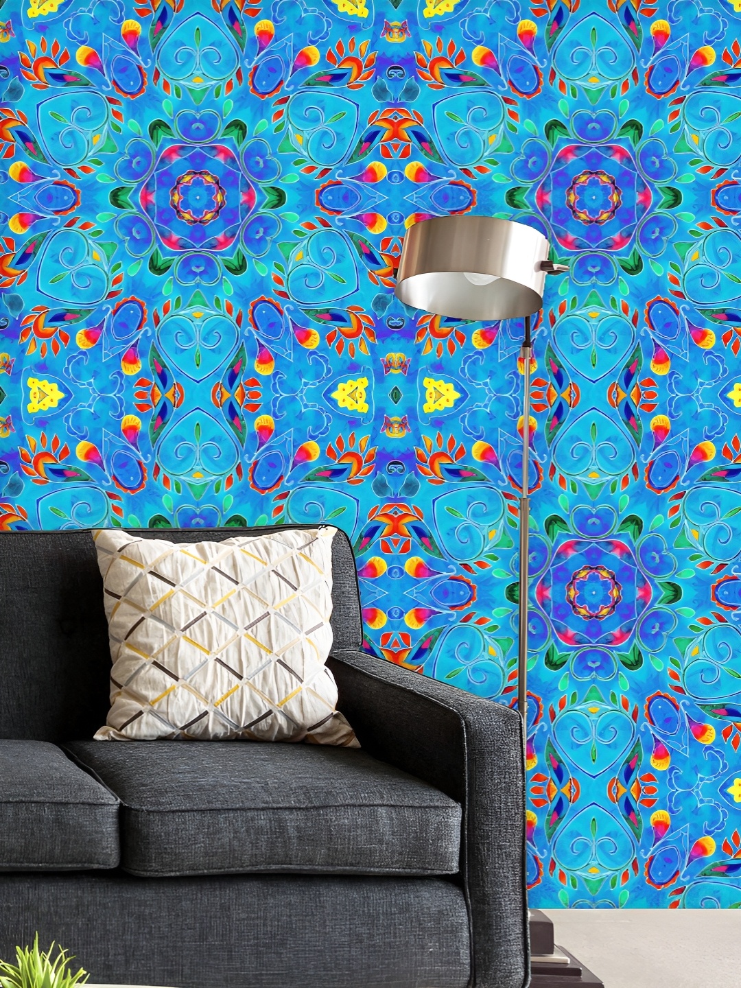 ArtzFolio Printed UV-Resistant Anti-Bacterial Watercolor Hand Drawn Mandalas Peel & Stick Wallpaper, Multi
ArtzFolio Printed UV-Resistant Anti-Bacterial Watercolor Hand Drawn Mandalas Peel & Stick Wallpaper, Multi