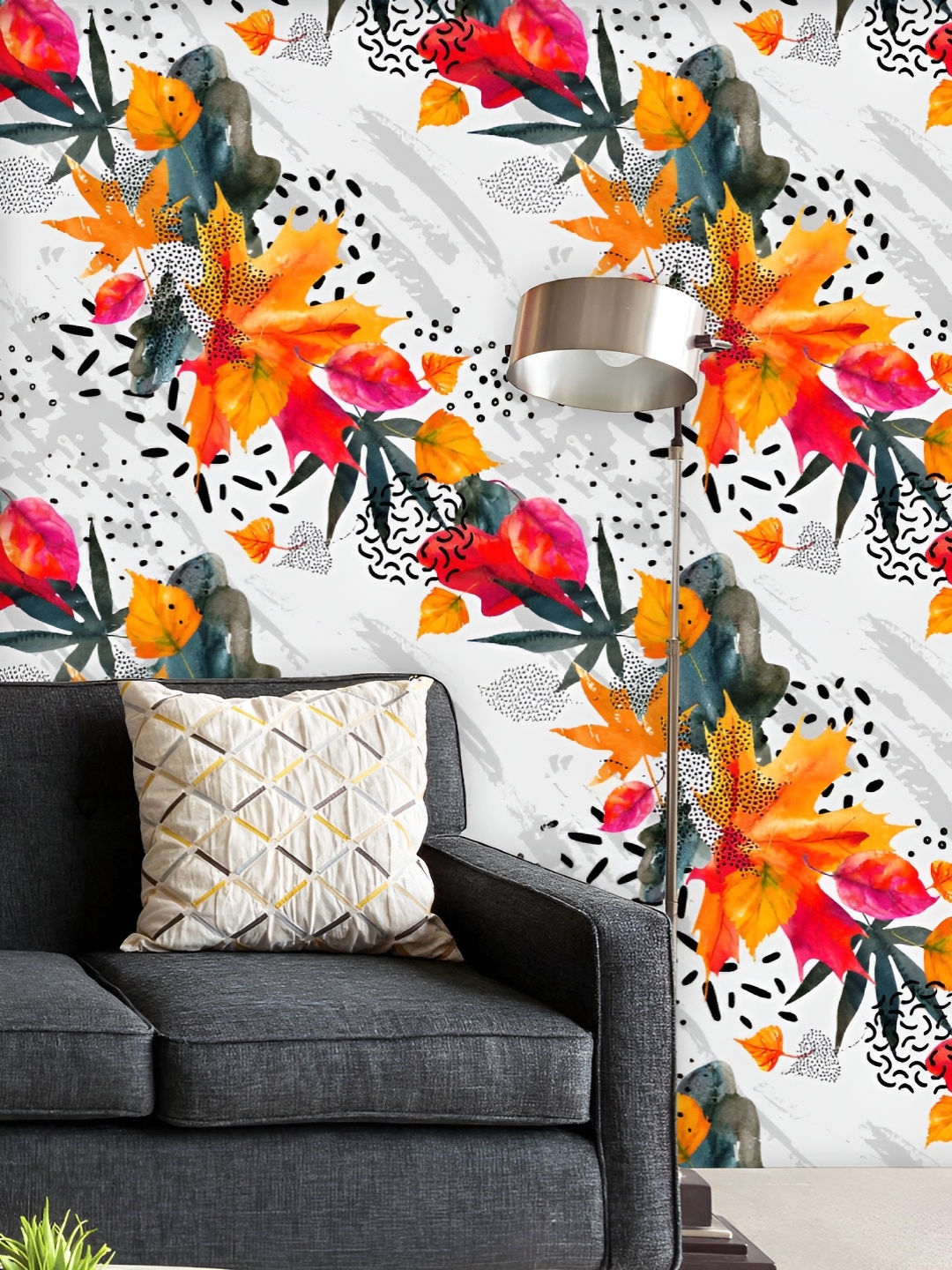 ArtzFolio Printed UV-Resistant Anti-Bacterial Abstract Autumn Fall Pattern Peel & Stick Wallpaper, Multi
ArtzFolio Printed UV-Resistant Anti-Bacterial Abstract Autumn Fall Pattern Peel & Stick Wallpaper, Multi