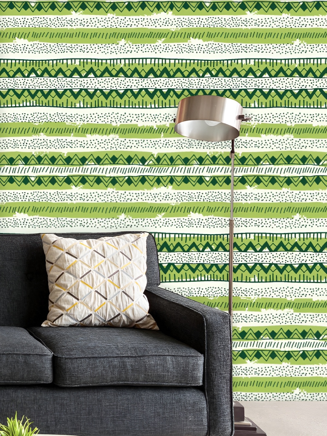 ArtzFolio Printed UV-Resistant Anti-Bacterial Ethnic Geometrical Pattern Peel & Stick Wallpaper, Multi
ArtzFolio Printed UV-Resistant Anti-Bacterial Ethnic Geometrical Pattern Peel & Stick Wallpaper, Multi
