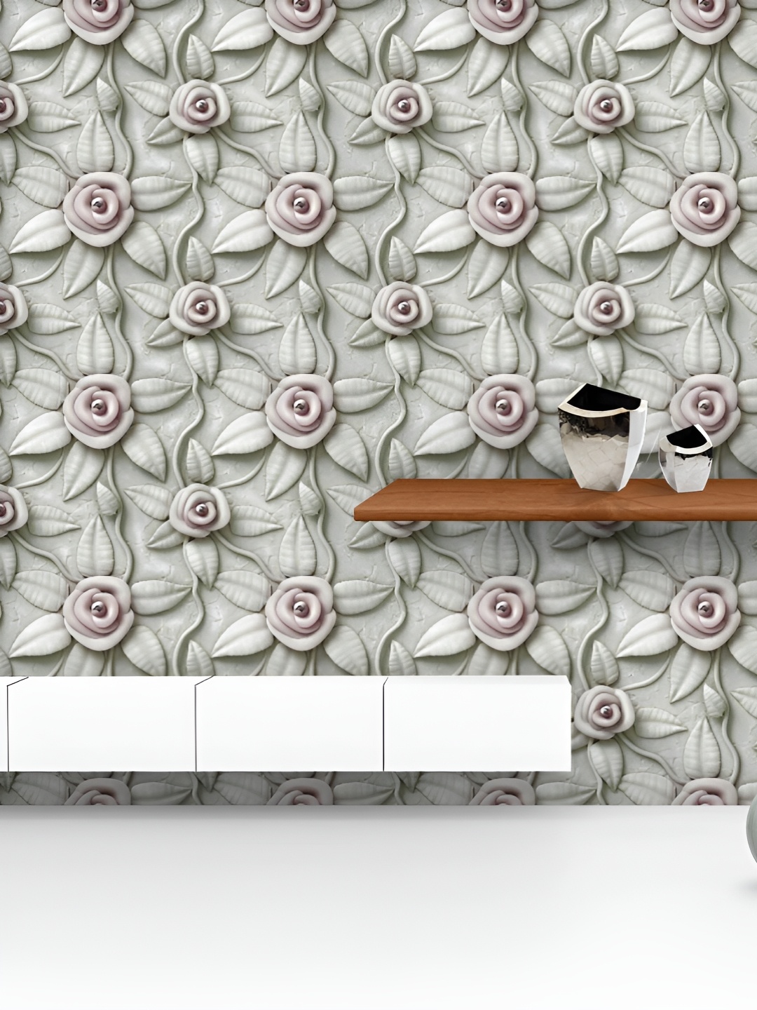 ArtzFolio Printed UV-Resistant Anti-Bacterial D Flowers Pattern Peel & Stick Wallpaper, Multi
ArtzFolio Printed UV-Resistant Anti-Bacterial D Flowers Pattern Peel & Stick Wallpaper, Multi