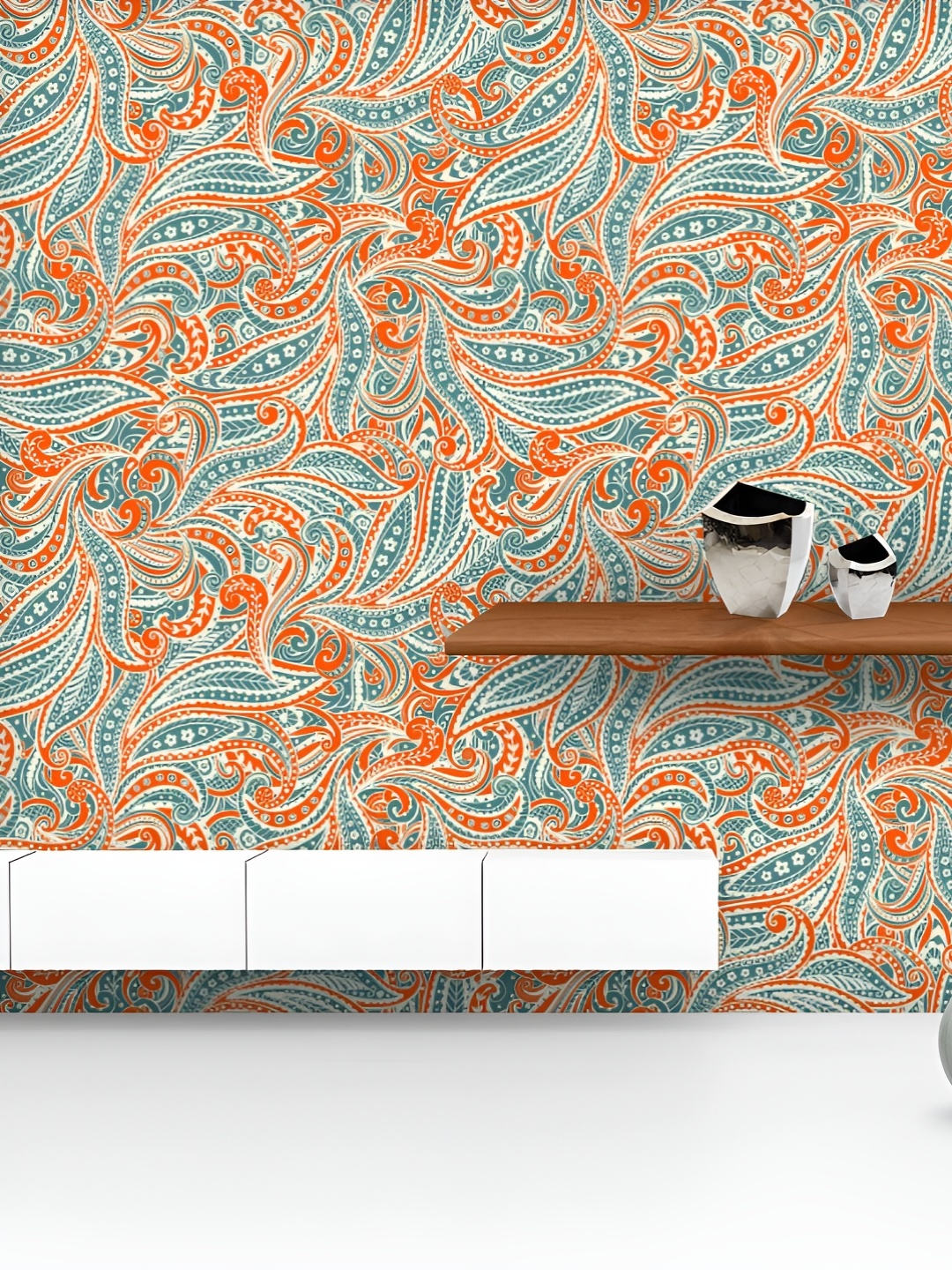 ArtzFolio Printed UV-Resistant Anti-Bacterial Vintage Flowers Peel & Stick Wallpaper, Multi
ArtzFolio Printed UV-Resistant Anti-Bacterial Vintage Flowers Peel & Stick Wallpaper, Multi