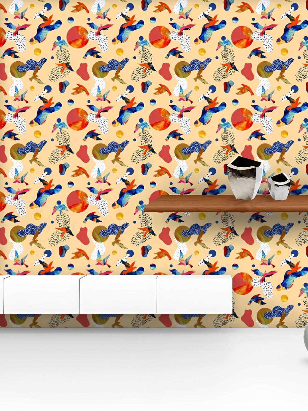 ArtzFolio Printed UV-Resistant Anti-Bacterial Watercolor Flying Birds Peel & Stick Wallpaper, Multi
ArtzFolio Printed UV-Resistant Anti-Bacterial Watercolor Flying Birds Peel & Stick Wallpaper, Multi