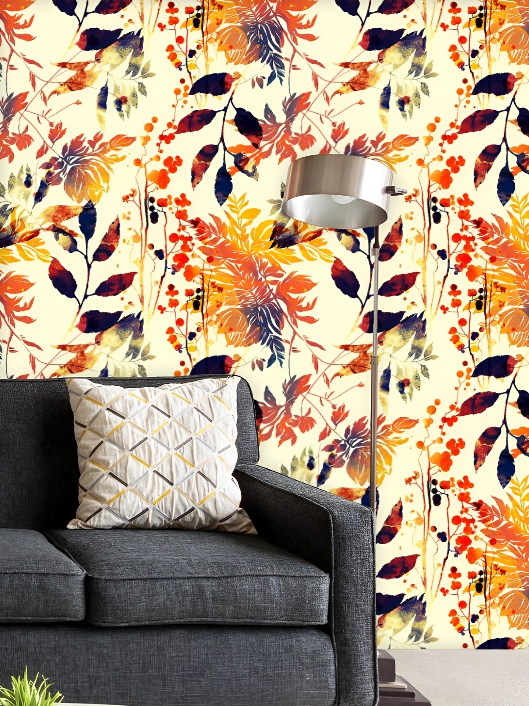 ArtzFolio Printed UV-Resistant Anti-Bacterial Watercolor Vintage Leaves Peel & Stick Wallpaper, Multi
ArtzFolio Printed UV-Resistant Anti-Bacterial Watercolor Vintage Leaves Peel & Stick Wallpaper, Multi