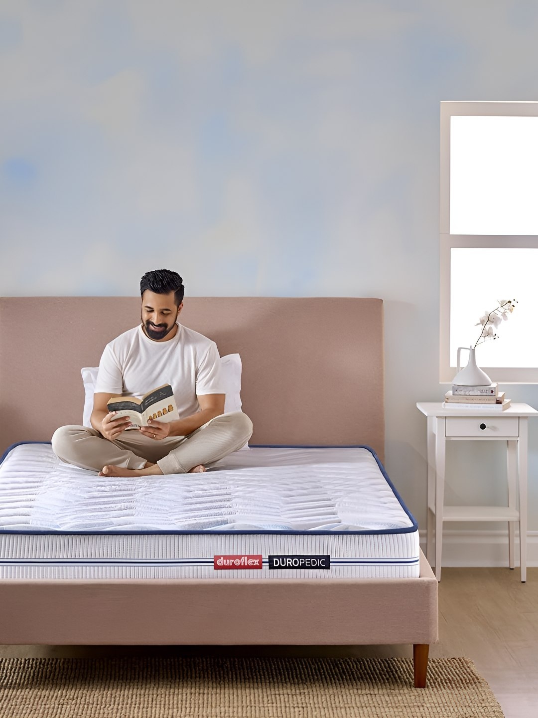 Duroflex Strength Orthopedic Coir 7" King Memory Foam Mattress (75x72 Inch), White
Duroflex Strength Orthopedic Coir 7" King Memory Foam Mattress (75x72 Inch), White