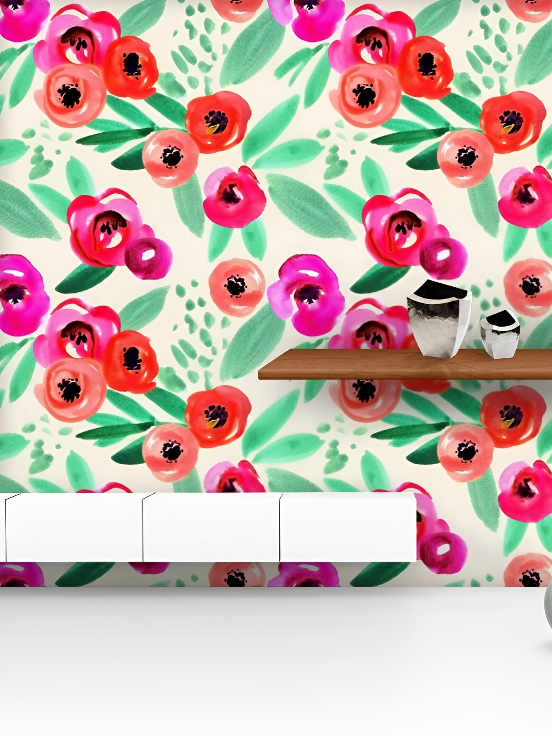 ArtzFolio Printed UV-Resistant Anti-Bacterial Watercolor Botanical Design Peel & Stick Wallpaper, Multi
ArtzFolio Printed UV-Resistant Anti-Bacterial Watercolor Botanical Design Peel & Stick Wallpaper, Multi