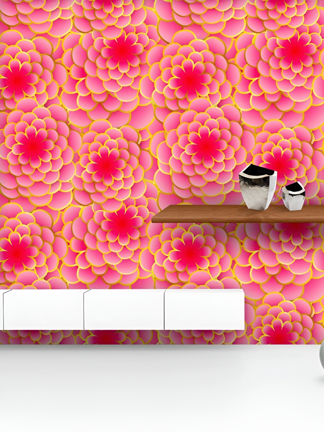 ArtzFolio Printed UV-Resistant Anti-Bacterial Colorful D Flowers Peel & Stick Wallpaper, Multi
ArtzFolio Printed UV-Resistant Anti-Bacterial Colorful D Flowers Peel & Stick Wallpaper, Multi