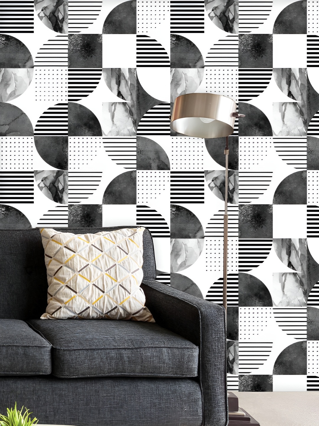 ArtzFolio Printed UV-Resistant Anti-Bacterial Geometric Marble Pattern Peel & Stick Wallpaper, Multi
ArtzFolio Printed UV-Resistant Anti-Bacterial Geometric Marble Pattern Peel & Stick Wallpaper, Multi
