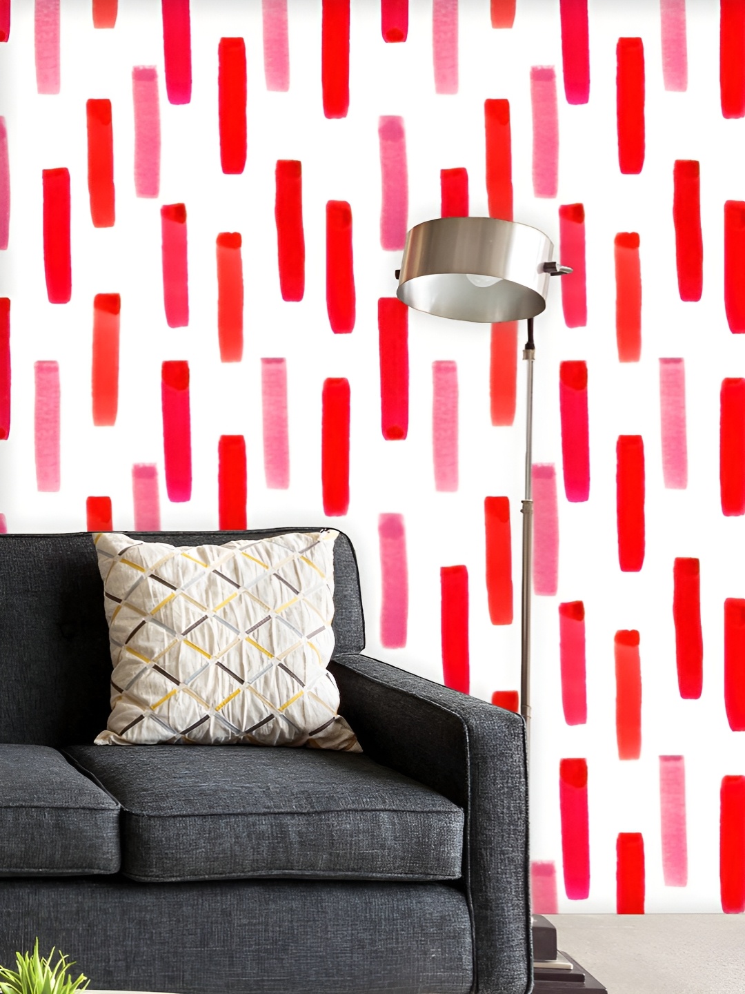 ArtzFolio Printed UV-Resistant Anti-Bacterial Watercolor Red Lines Peel & Stick Wallpaper, Multi
ArtzFolio Printed UV-Resistant Anti-Bacterial Watercolor Red Lines Peel & Stick Wallpaper, Multi