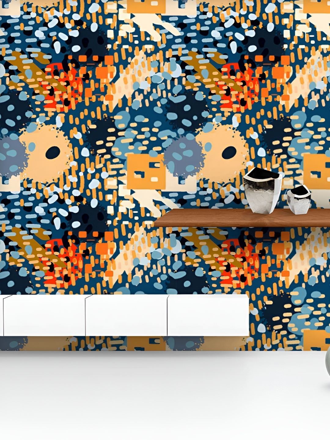 ArtzFolio Printed UV-Resistant Anti-Bacterial Abstract Brush Stroke Peel & Stick Wallpaper, Multi
ArtzFolio Printed UV-Resistant Anti-Bacterial Abstract Brush Stroke Peel & Stick Wallpaper, Multi