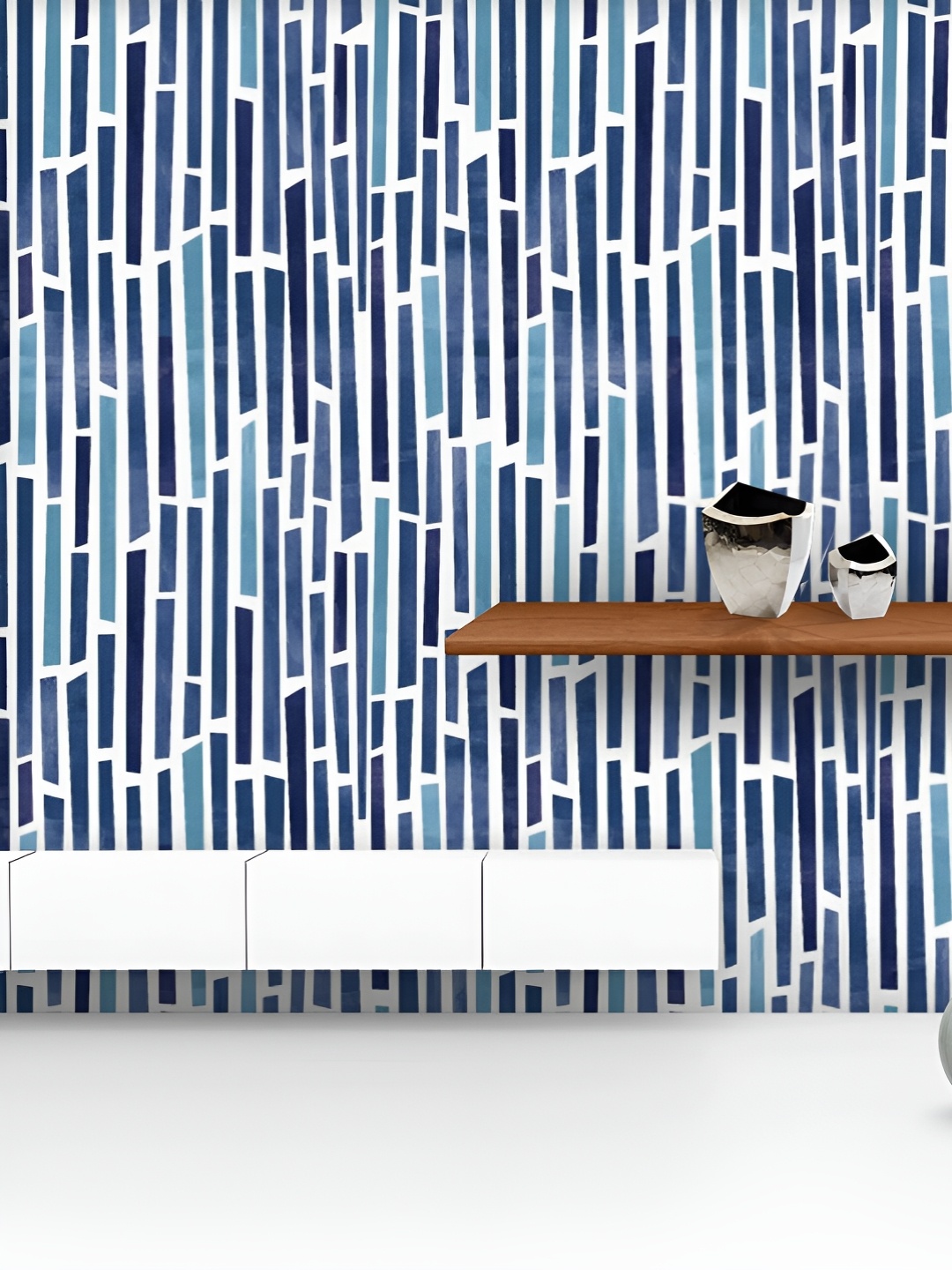 ArtzFolio Printed UV-Resistant Anti-Bacterial Blue Lines Peel & Stick Wallpaper, Multi
ArtzFolio Printed UV-Resistant Anti-Bacterial Blue Lines Peel & Stick Wallpaper, Multi