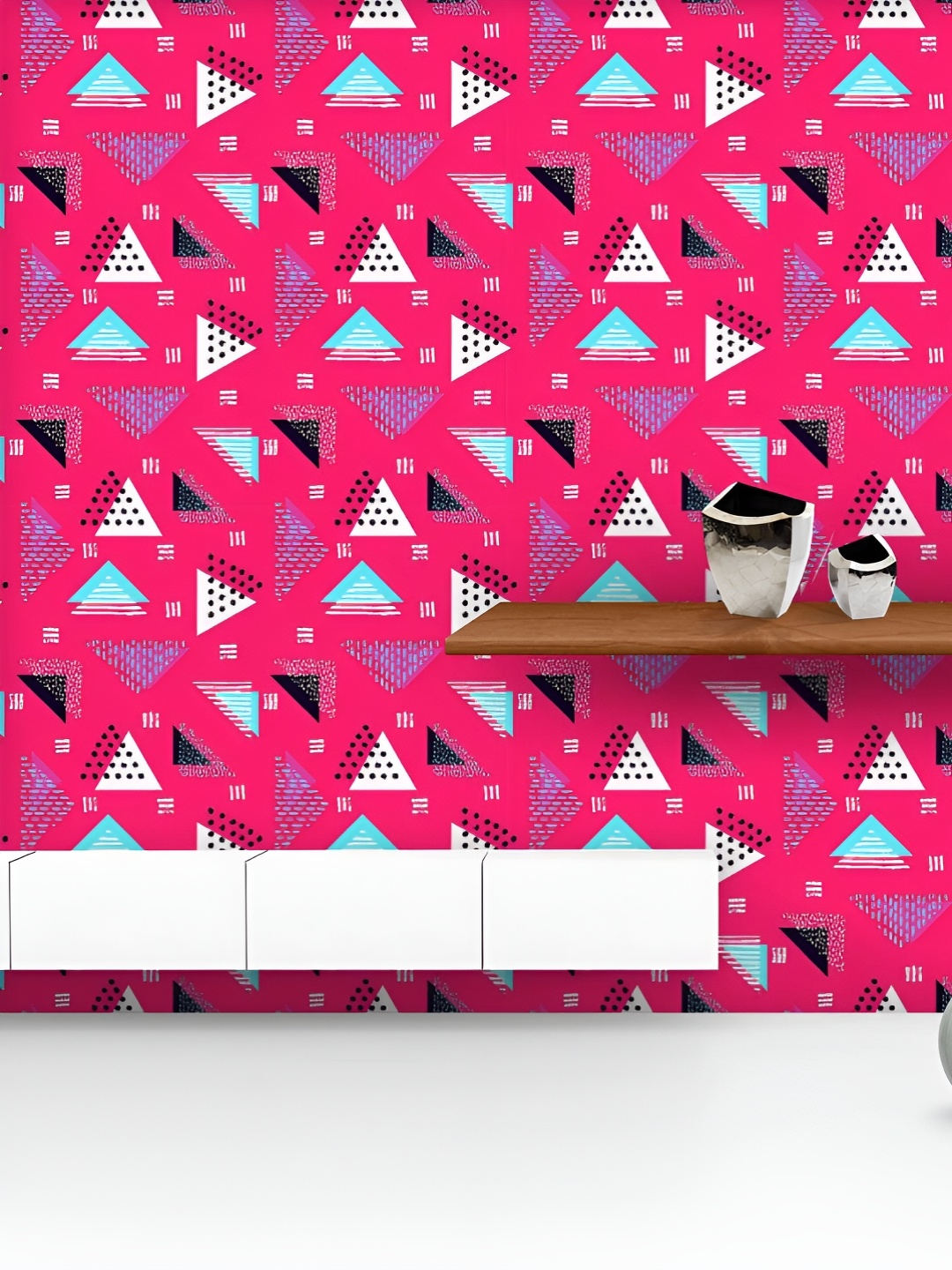 ArtzFolio Printed UV-Resistant Anti-Bacterial Colorful Geometric Shapes Peel & Stick Wallpaper, Multi
ArtzFolio Printed UV-Resistant Anti-Bacterial Colorful Geometric Shapes Peel & Stick Wallpaper, Multi
