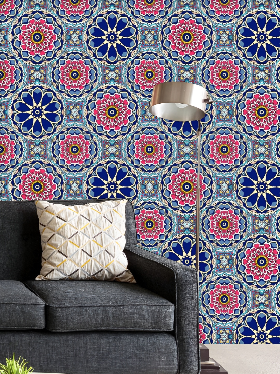 ArtzFolio Printed UV-Resistant Anti-Bacterial Vintage Flowers Mandala And Leaves Peel & Stick Wallpaper, Multi
ArtzFolio Printed UV-Resistant Anti-Bacterial Vintage Flowers Mandala And Leaves Peel & Stick Wallpaper, Multi