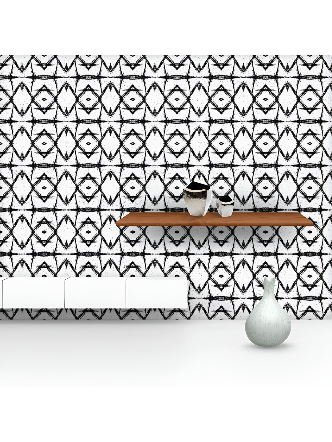ArtzFolio Printed UV-Resistant Anti-Bacterial Ethnic Geometric Pattern Peel & Stick Wallpaper, Multi
ArtzFolio Printed UV-Resistant Anti-Bacterial Ethnic Geometric Pattern Peel & Stick Wallpaper, Multi