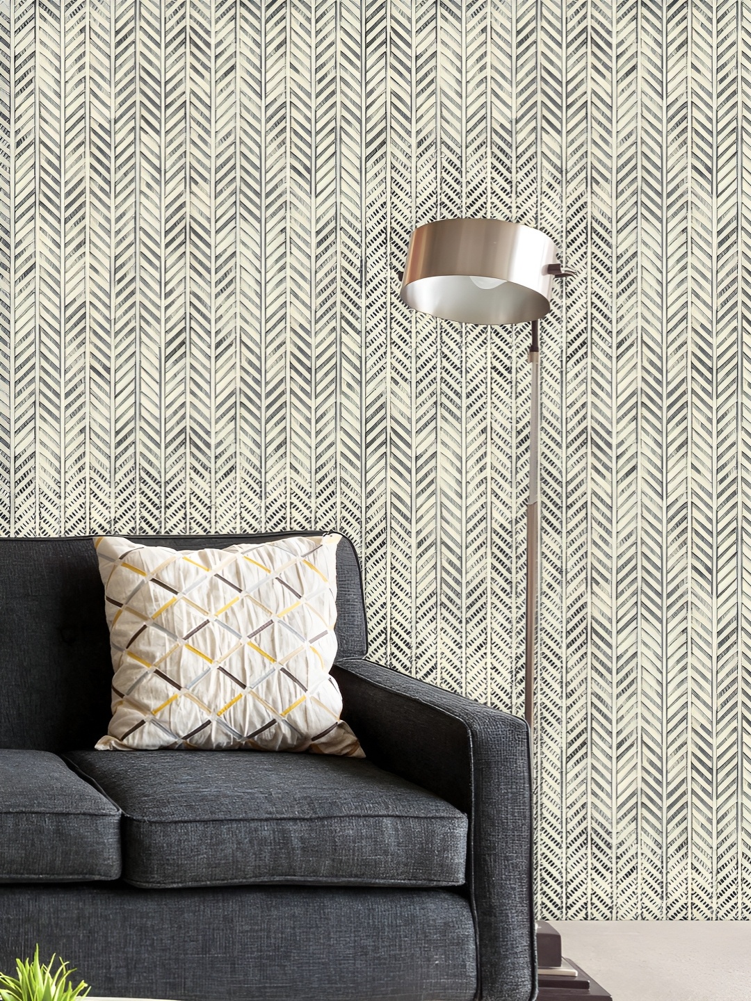 ArtzFolio Printed UV-Resistant Anti-Bacterial Mottled Zigzag Motif Art Peel & Stick Wallpaper, Multi
ArtzFolio Printed UV-Resistant Anti-Bacterial Mottled Zigzag Motif Art Peel & Stick Wallpaper, Multi