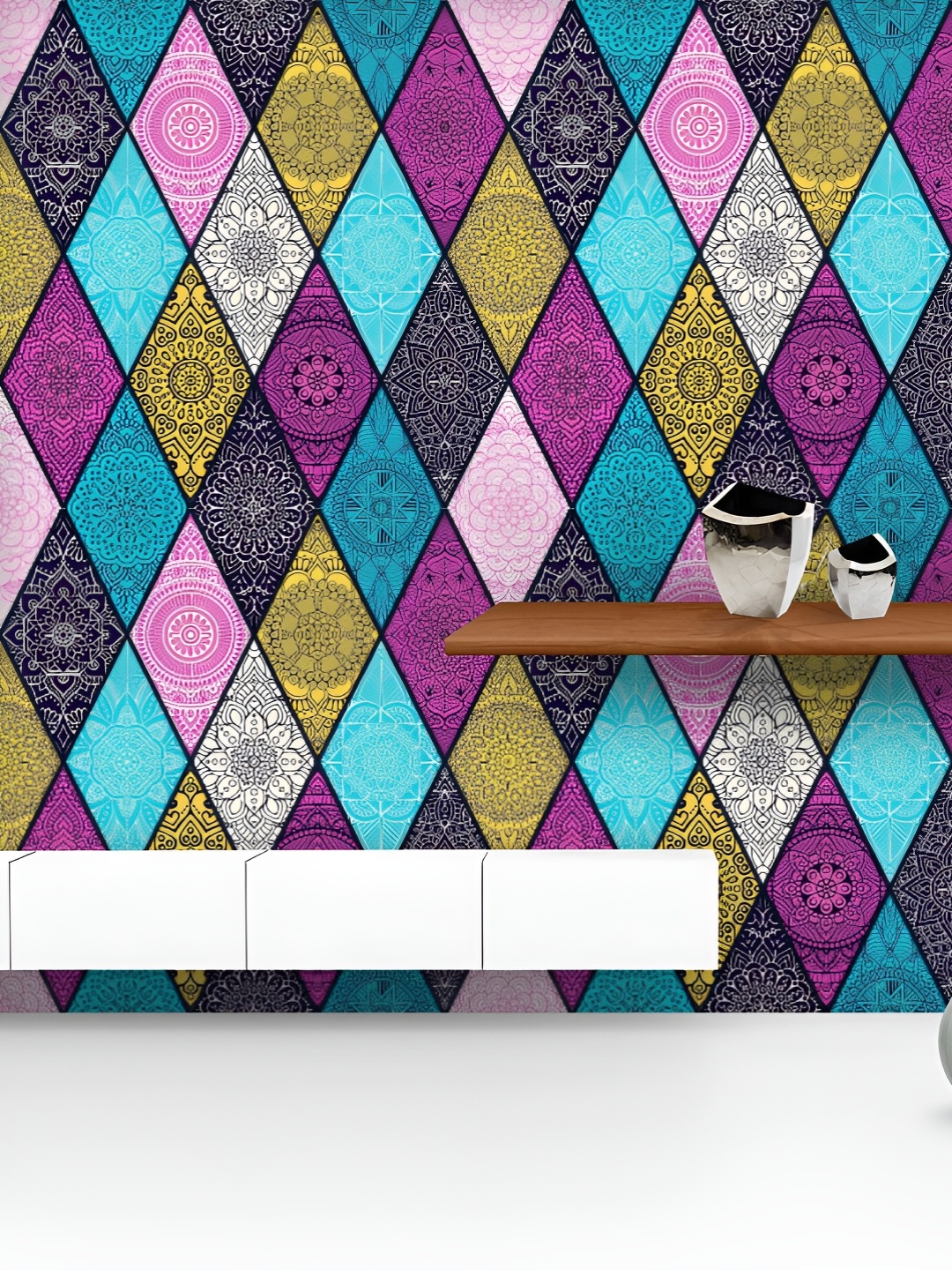 ArtzFolio Printed UV-Resistant Anti-Bacterial Vintage Motifs Art Peel & Stick Wallpaper, Multi
ArtzFolio Printed UV-Resistant Anti-Bacterial Vintage Motifs Art Peel & Stick Wallpaper, Multi