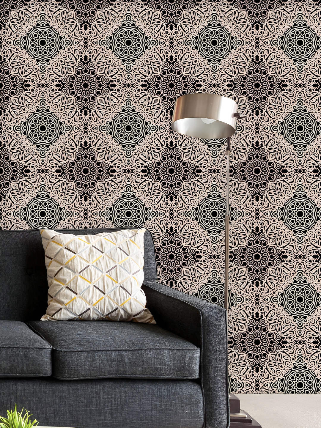 ArtzFolio Printed UV-Resistant Anti-Bacterial Ottoman Damask Mandalas Peel & Stick Wallpaper, Multi
ArtzFolio Printed UV-Resistant Anti-Bacterial Ottoman Damask Mandalas Peel & Stick Wallpaper, Multi