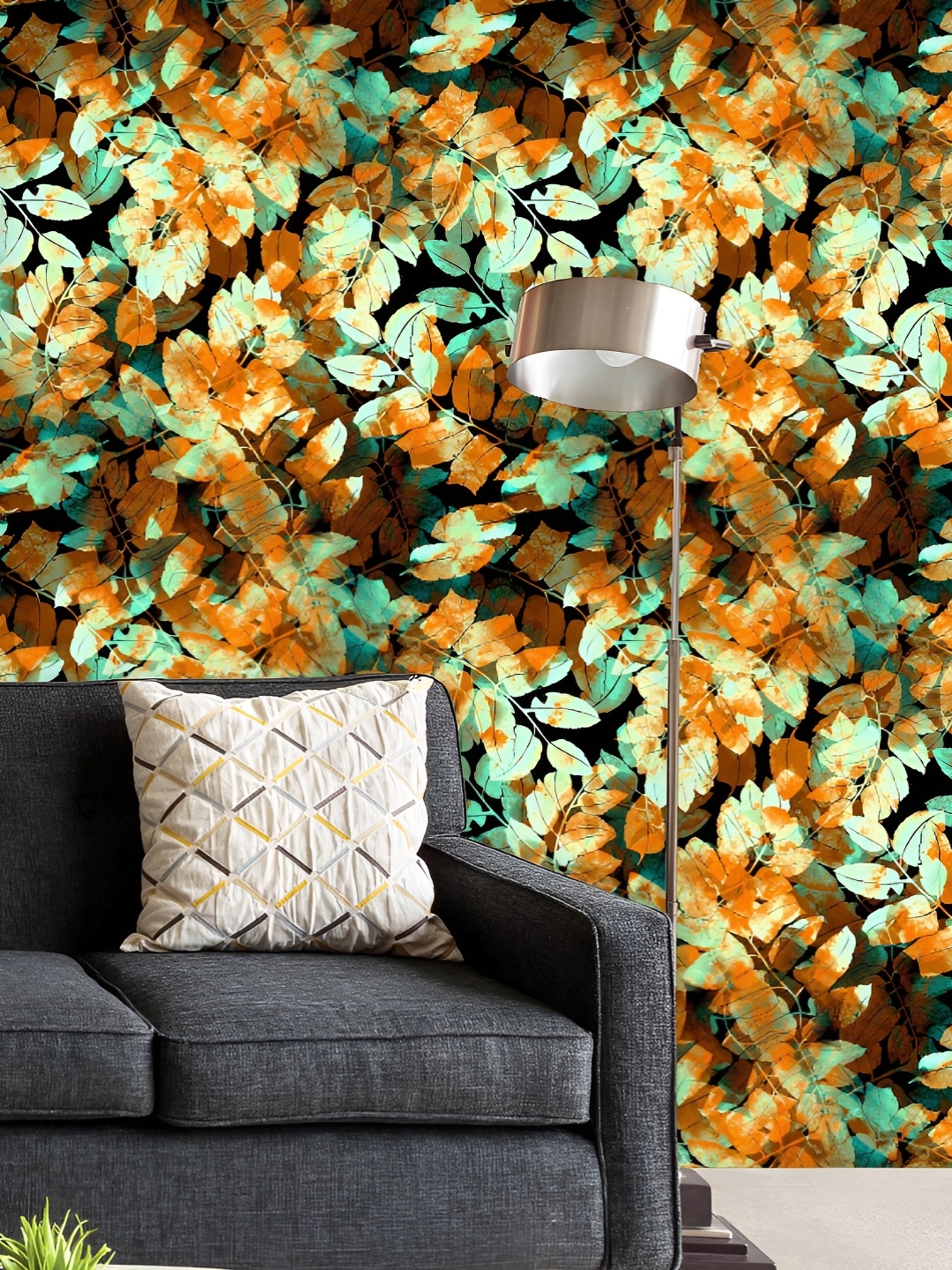 ArtzFolio Printed UV-Resistant Anti-Bacterial Abstract Botanical Leaves Peel & Stick Wallpaper, Multi
ArtzFolio Printed UV-Resistant Anti-Bacterial Abstract Botanical Leaves Peel & Stick Wallpaper, Multi