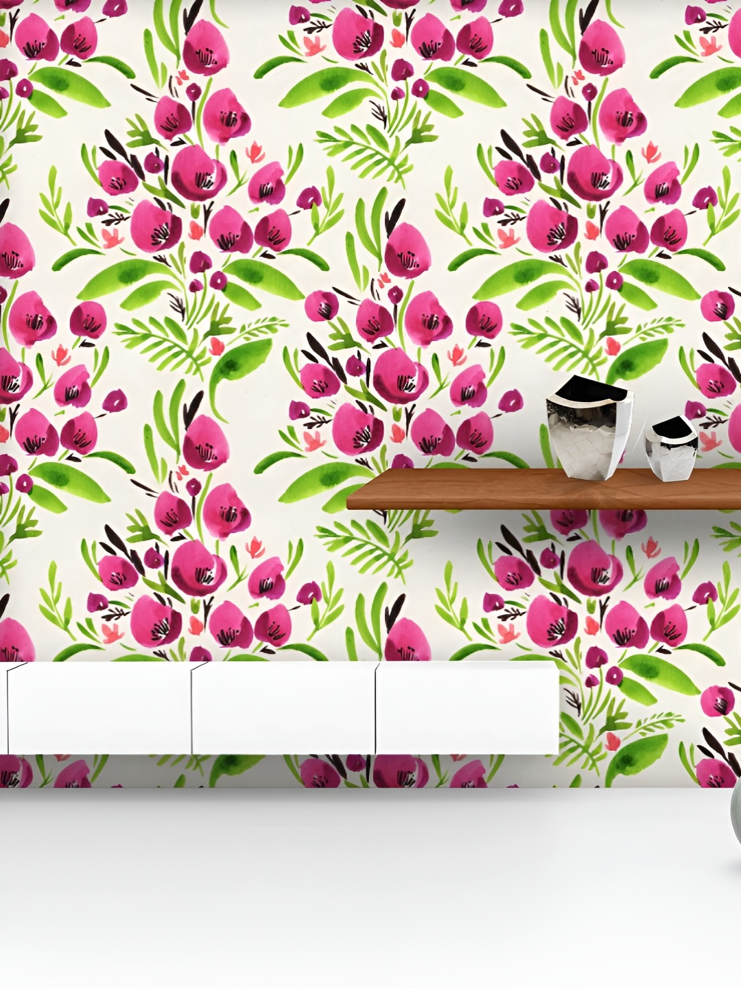 ArtzFolio Printed UV-Resistant Anti-Bacterial Watercolor Floral Pattern Peel & Stick Wallpaper, Multi
ArtzFolio Printed UV-Resistant Anti-Bacterial Watercolor Floral Pattern Peel & Stick Wallpaper, Multi