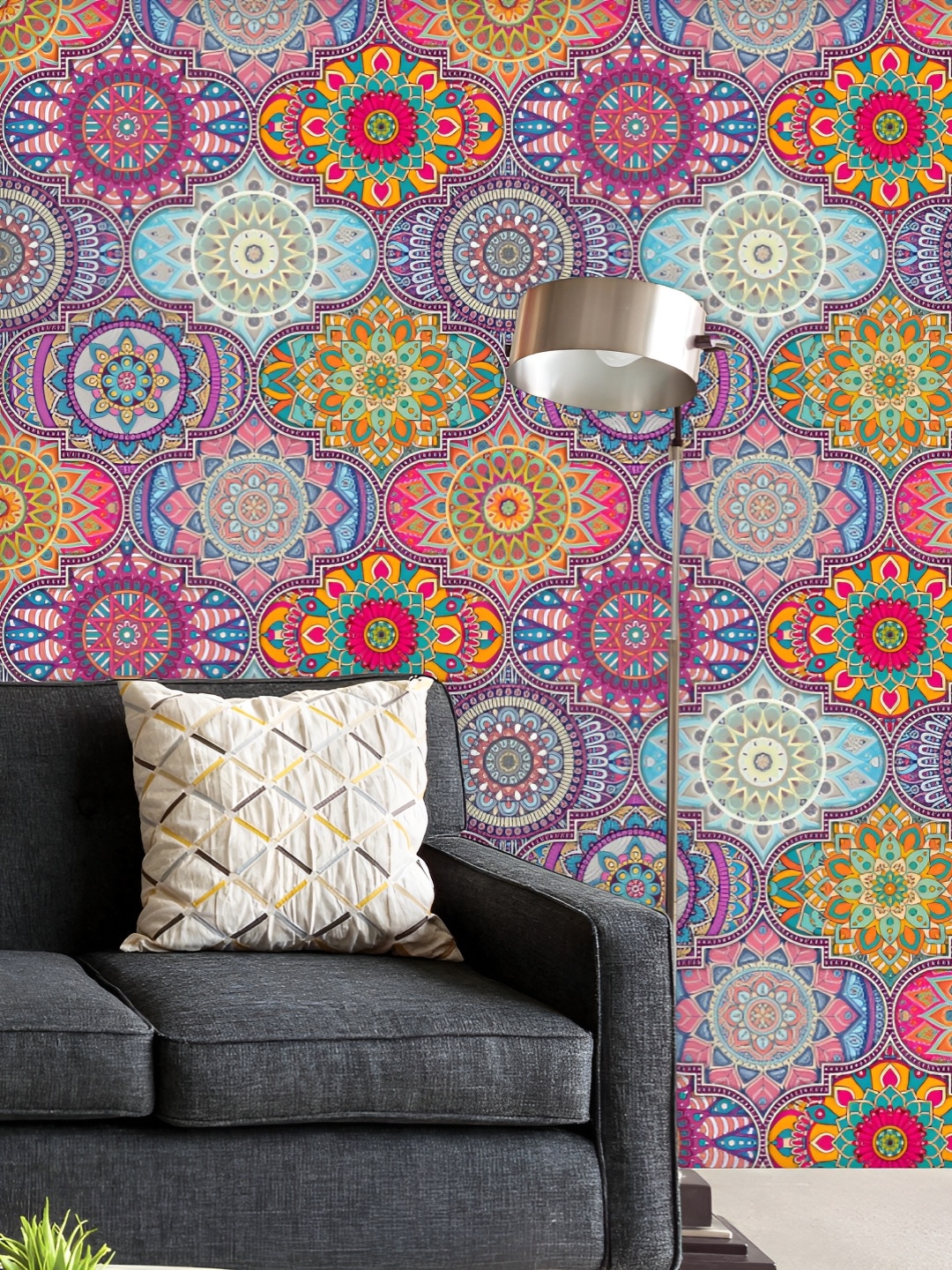 ArtzFolio Printed UV-Resistant Anti-Bacterial Vintage Ottoman Motifs Peel & Stick Wallpaper, Multi
ArtzFolio Printed UV-Resistant Anti-Bacterial Vintage Ottoman Motifs Peel & Stick Wallpaper, Multi