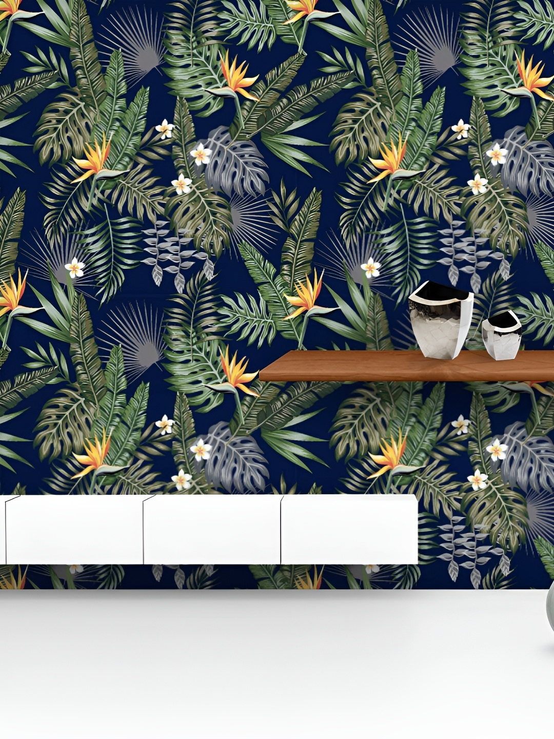 ArtzFolio Printed UV-Resistant Anti-Bacterial Tropical Jungle Peel & Stick Wallpaper, Multi
ArtzFolio Printed UV-Resistant Anti-Bacterial Tropical Jungle Peel & Stick Wallpaper, Multi