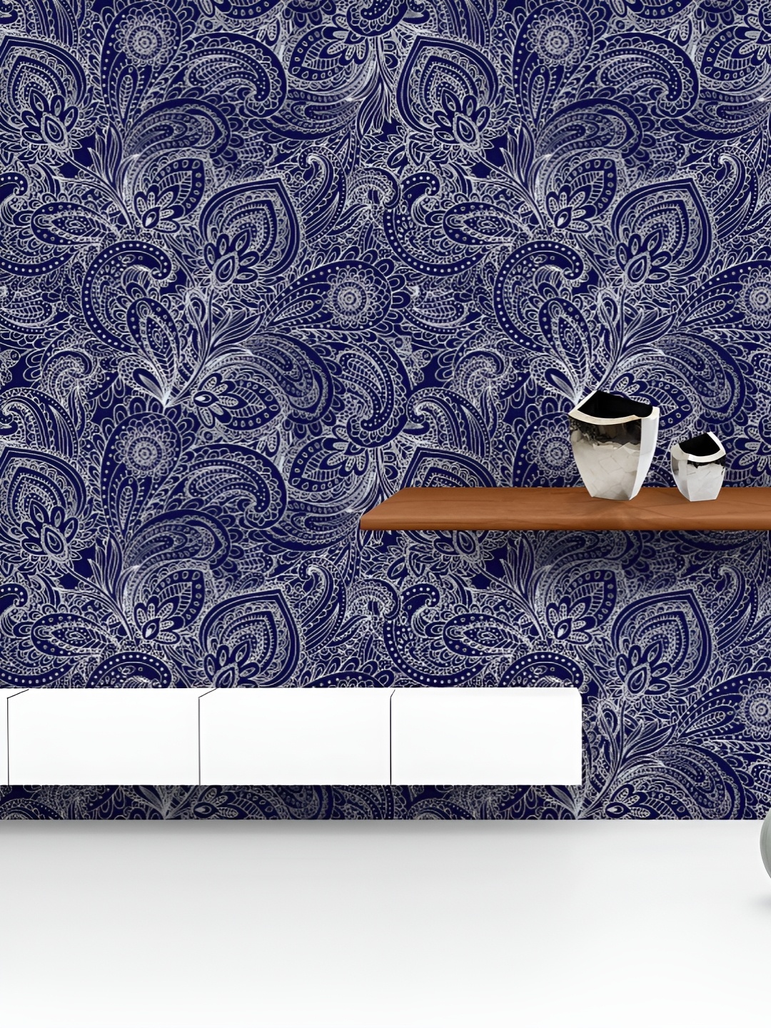 ArtzFolio Printed UV-Resistant Anti-Bacterial Vintage Floral Leaves Peel & Stick Wallpaper, Multi
ArtzFolio Printed UV-Resistant Anti-Bacterial Vintage Floral Leaves Peel & Stick Wallpaper, Multi