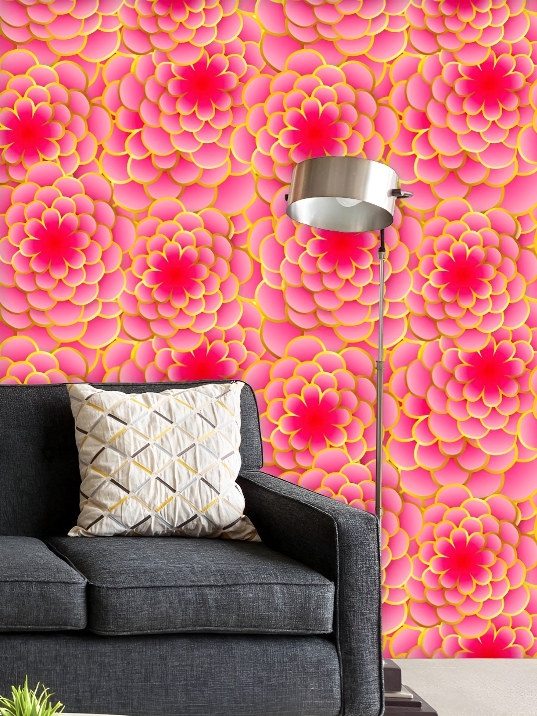 ArtzFolio Printed UV-Resistant Anti-Bacterial Colorful D Flowers Peel & Stick Wallpaper, Multi
ArtzFolio Printed UV-Resistant Anti-Bacterial Colorful D Flowers Peel & Stick Wallpaper, Multi