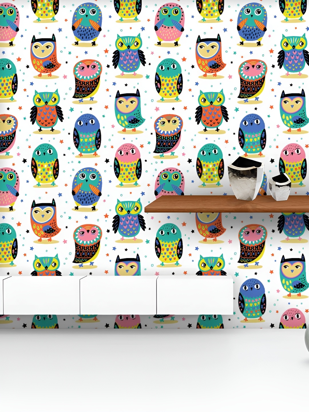 ArtzFolio Printed UV-Resistant Anti-Bacterial Owls & Stars Peel & Stick Wallpaper, Multi
ArtzFolio Printed UV-Resistant Anti-Bacterial Owls & Stars Peel & Stick Wallpaper, Multi