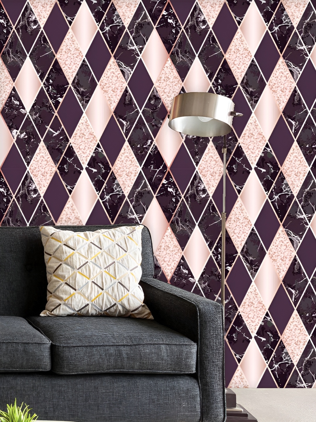 ArtzFolio Printed UV-Resistant Anti-Bacterial Marble Pattern With Pink Golden Lines Peel & Stick Wallpaper, Multi
ArtzFolio Printed UV-Resistant Anti-Bacterial Marble Pattern With Pink Golden Lines Peel & Stick Wallpaper, Multi
