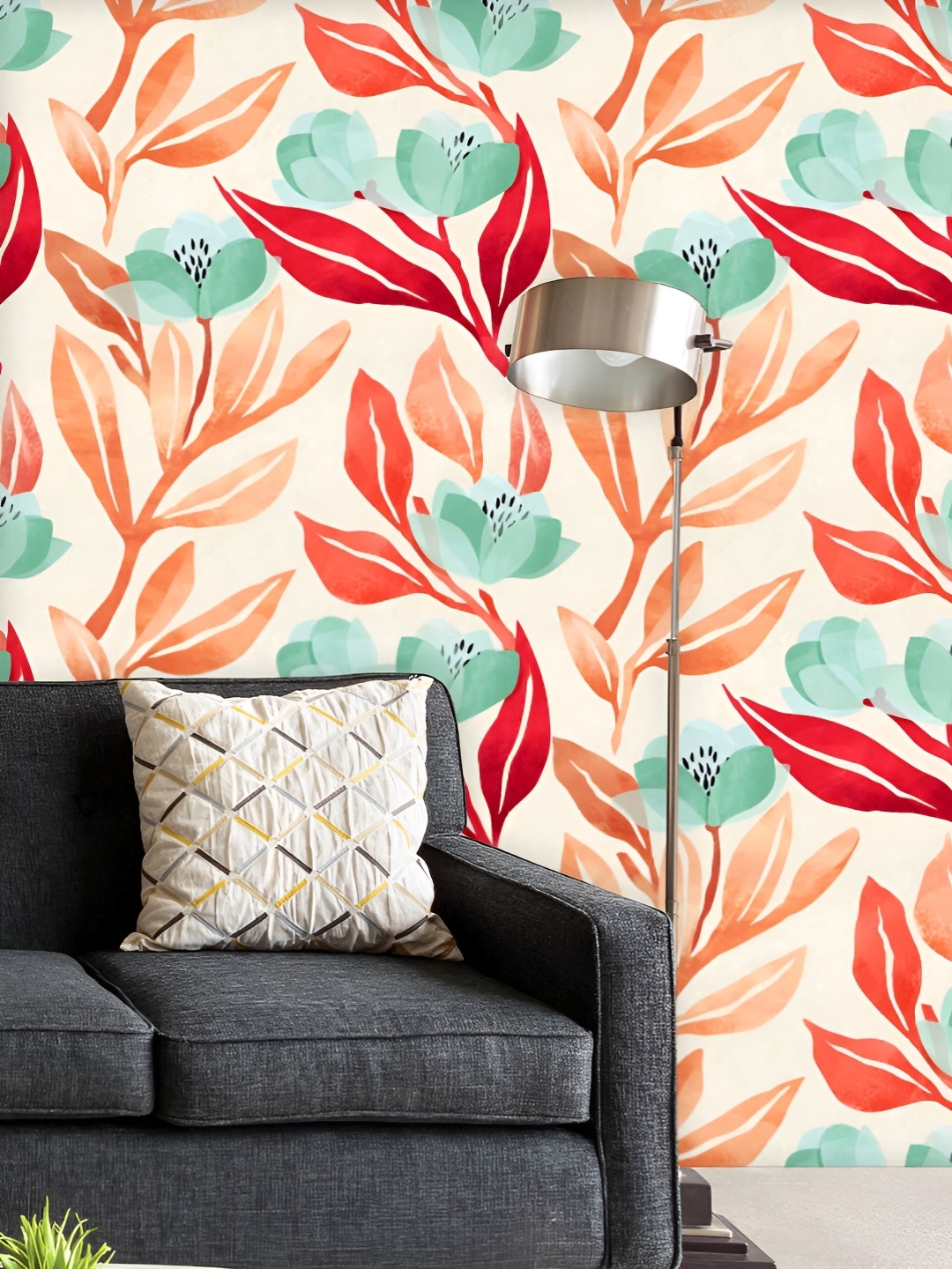 ArtzFolio Printed UV-Resistant Anti-Bacterial Botanical Pattern Peel & Stick Wallpaper, Multi
ArtzFolio Printed UV-Resistant Anti-Bacterial Botanical Pattern Peel & Stick Wallpaper, Multi