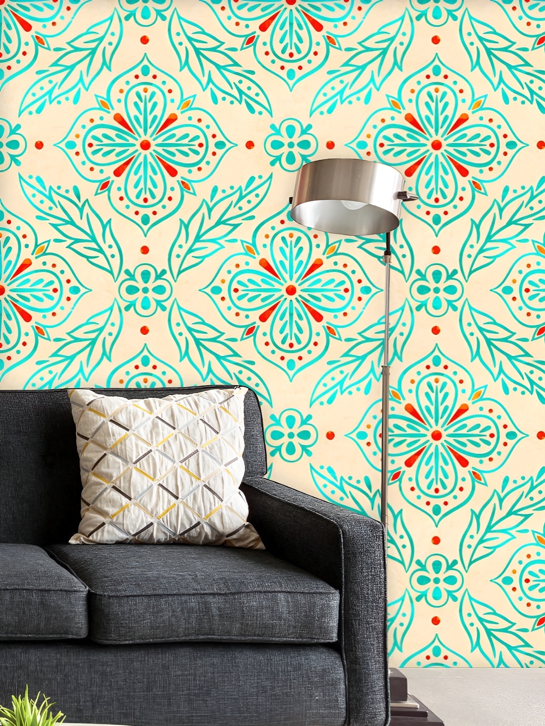 ArtzFolio Printed UV-Resistant Anti-Bacterial Hand Illustrated Pattern Peel & Stick Wallpaper, Multi
ArtzFolio Printed UV-Resistant Anti-Bacterial Hand Illustrated Pattern Peel & Stick Wallpaper, Multi
