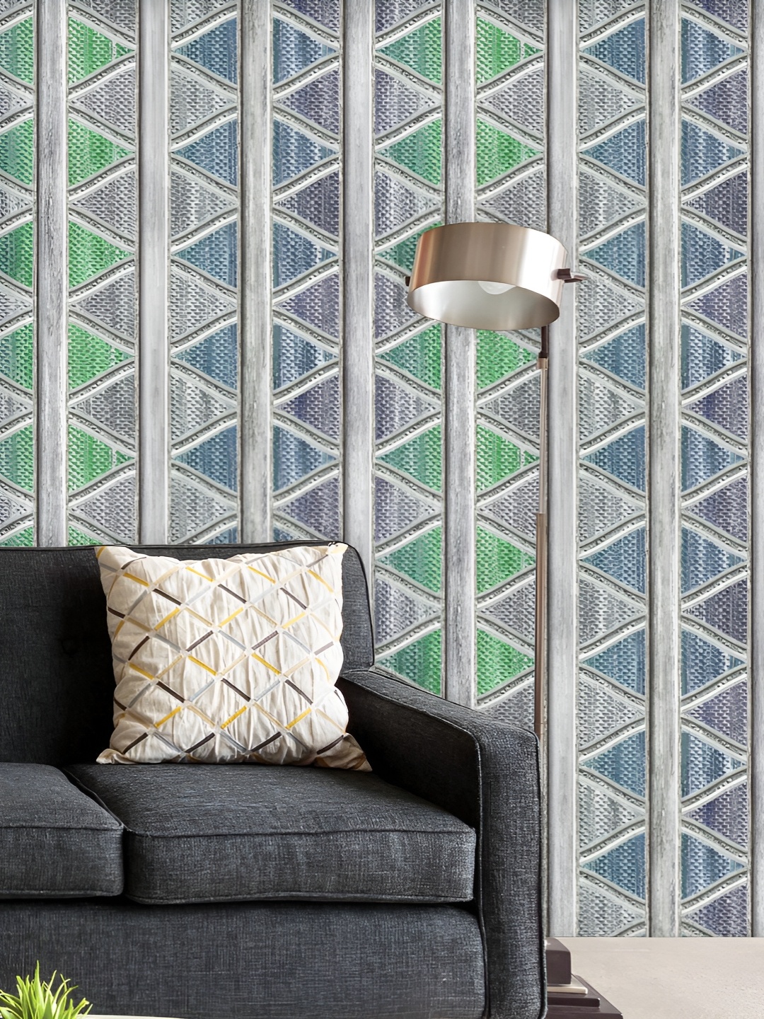 ArtzFolio Printed UV-Resistant Anti-Bacterial D Grey Vertical Stripes Peel & Stick Wallpaper, Multi
ArtzFolio Printed UV-Resistant Anti-Bacterial D Grey Vertical Stripes Peel & Stick Wallpaper, Multi