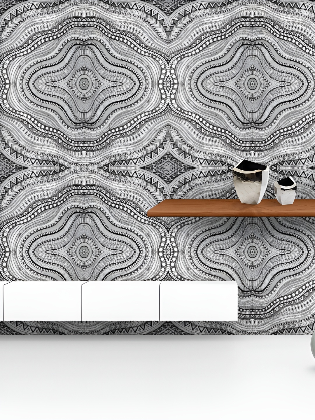 ArtzFolio Printed UV-Resistant Anti-Bacterial Ethnic Geometric Abstraction Peel & Stick Wallpaper, Multi
ArtzFolio Printed UV-Resistant Anti-Bacterial Ethnic Geometric Abstraction Peel & Stick Wallpaper, Multi