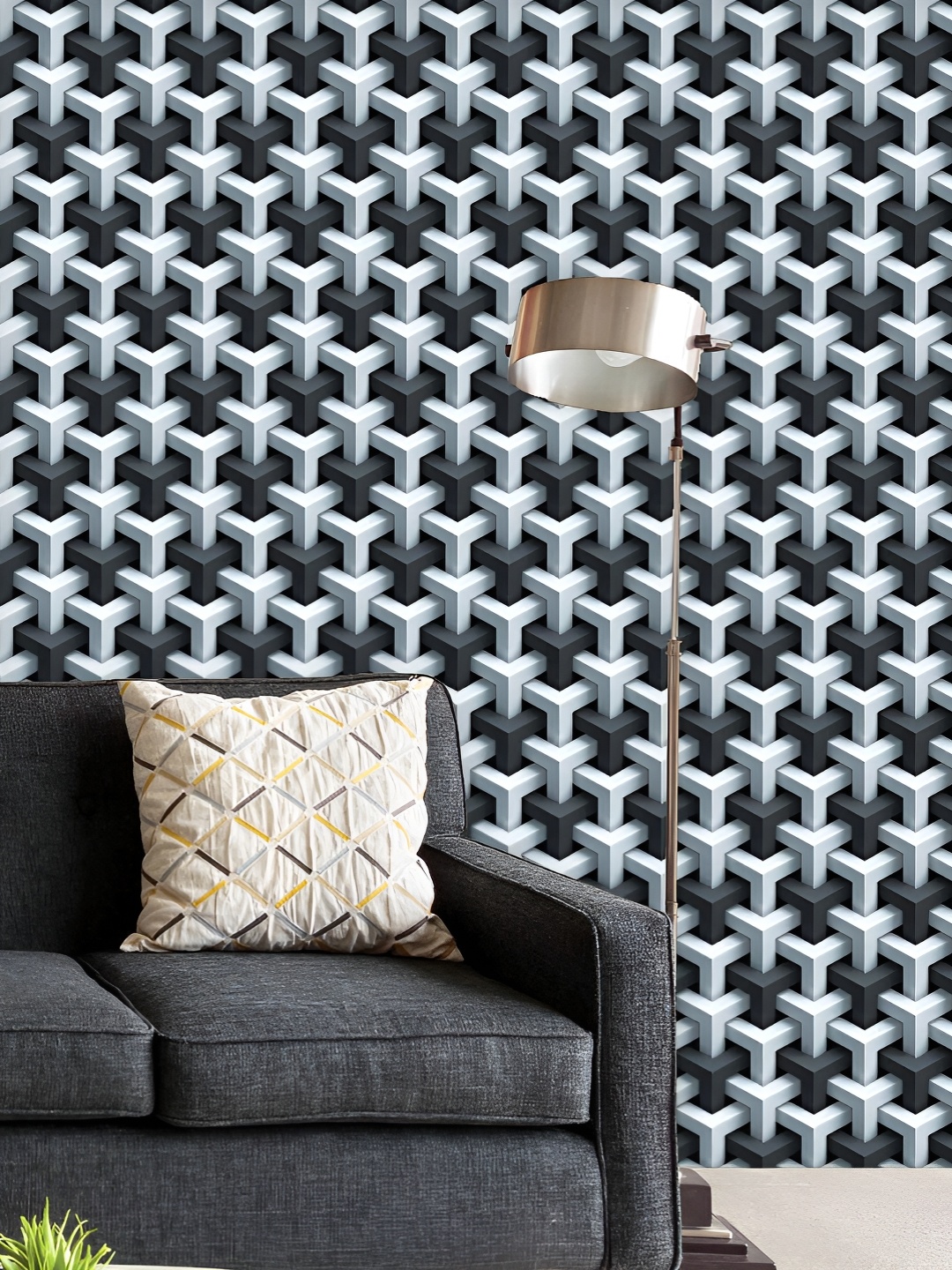 ArtzFolio Printed UV-Resistant Anti-Bacterial D Abstract Geometric Pattern Peel & Stick Wallpaper, Multi
ArtzFolio Printed UV-Resistant Anti-Bacterial D Abstract Geometric Pattern Peel & Stick Wallpaper, Multi