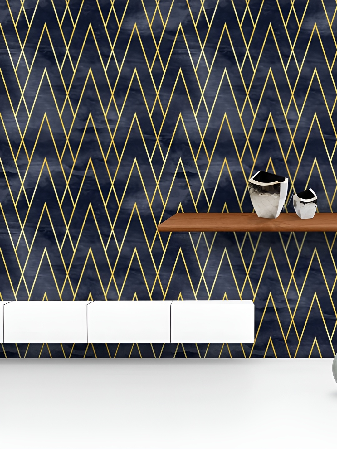 ArtzFolio Printed UV-Resistant Anti-Bacterial Geometric Pattern Peel & Stick Wallpaper, Multi
ArtzFolio Printed UV-Resistant Anti-Bacterial Geometric Pattern Peel & Stick Wallpaper, Multi