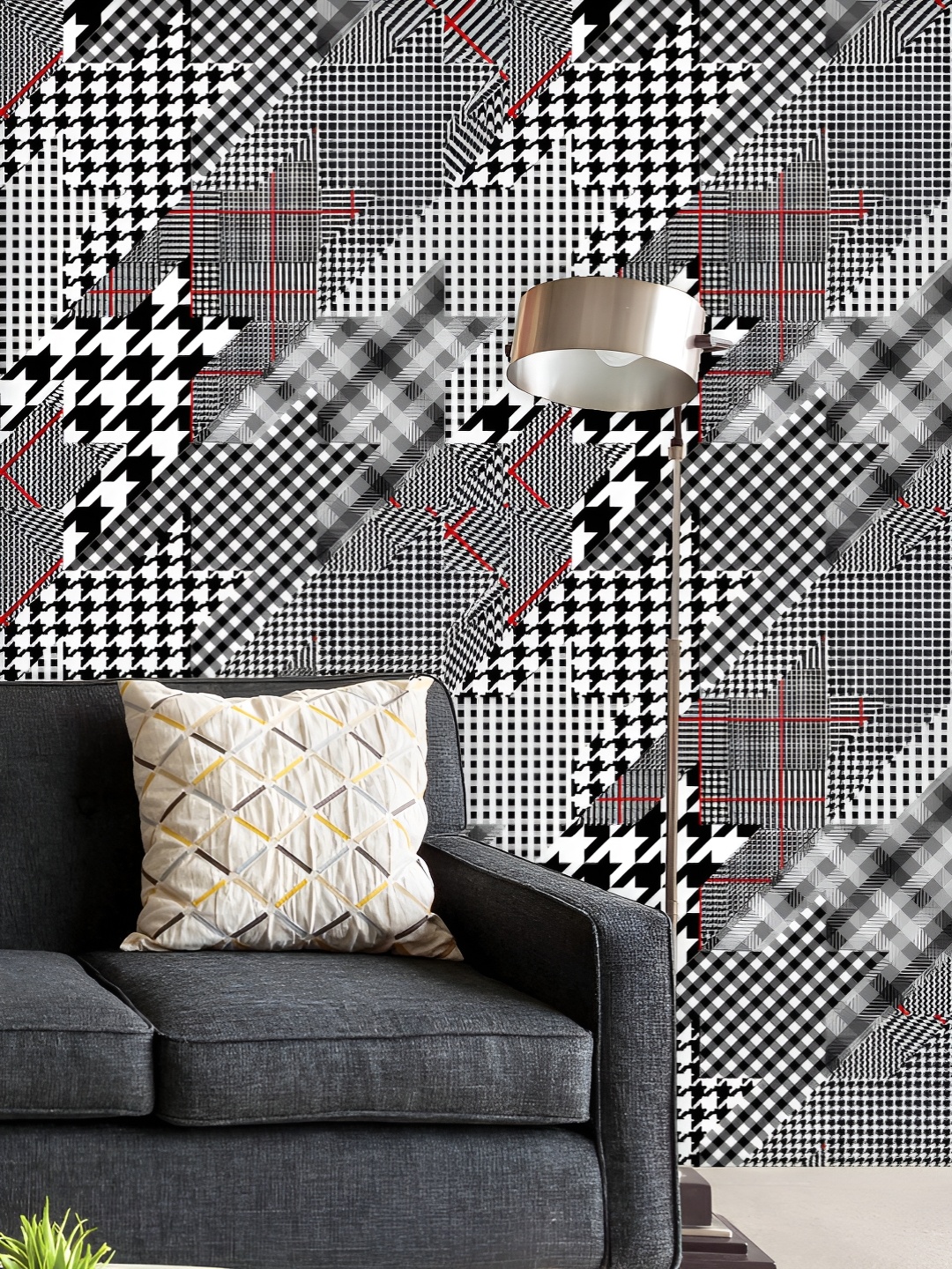 ArtzFolio Printed UV-Resistant Anti-Bacterial Geometrical Handstooth Peel & Stick Wallpaper, Multi
ArtzFolio Printed UV-Resistant Anti-Bacterial Geometrical Handstooth Peel & Stick Wallpaper, Multi