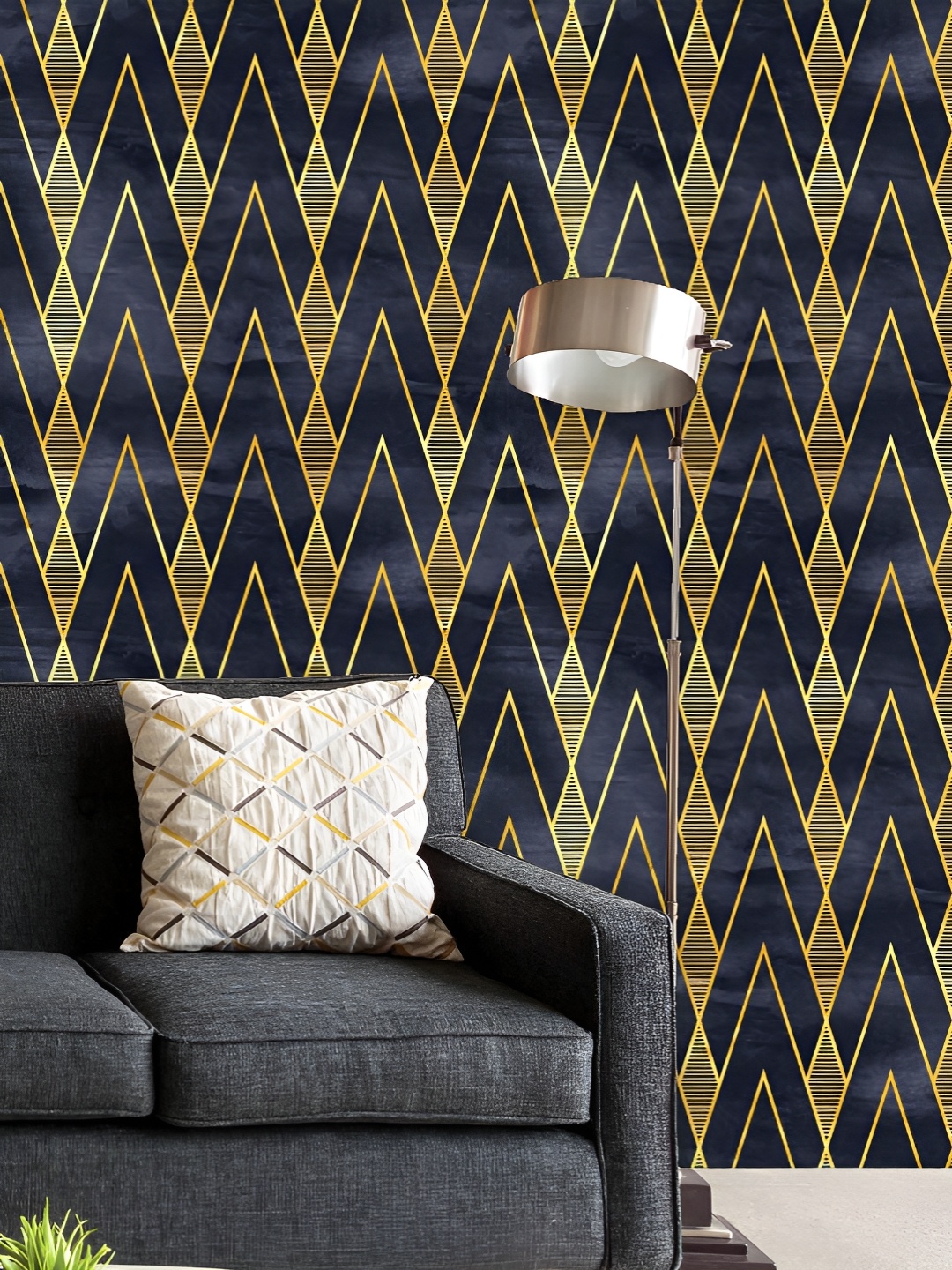 ArtzFolio Printed UV-Resistant Anti-Bacterial Geometric Pattern Peel & Stick Wallpaper, Multi
ArtzFolio Printed UV-Resistant Anti-Bacterial Geometric Pattern Peel & Stick Wallpaper, Multi