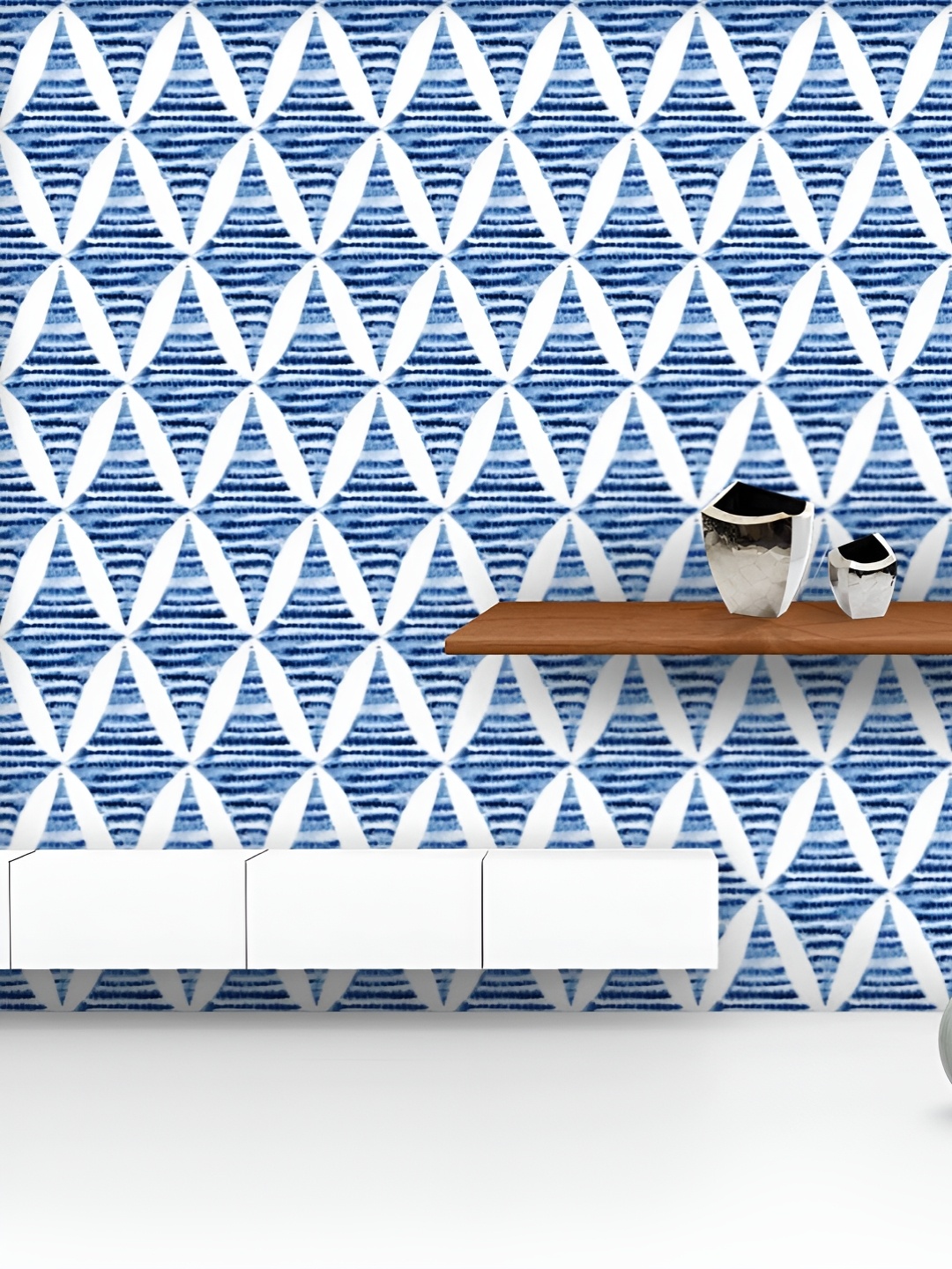 ArtzFolio Printed UV-Resistant Anti-Bacterial Blue Watercolor Rhombus Peel & Stick Wallpaper, Multi
ArtzFolio Printed UV-Resistant Anti-Bacterial Blue Watercolor Rhombus Peel & Stick Wallpaper, Multi