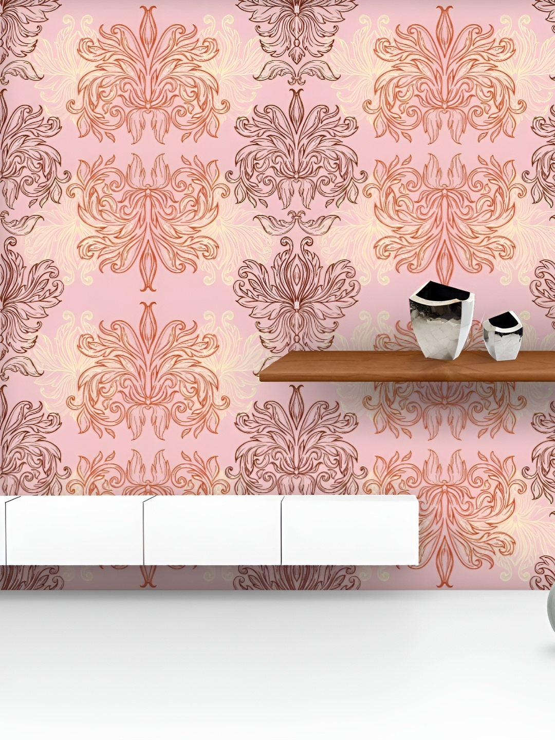 ArtzFolio Printed UV-Resistant Anti-Bacterial Vintage Retro Damask Peel & Stick Wallpaper, Multi
ArtzFolio Printed UV-Resistant Anti-Bacterial Vintage Retro Damask Peel & Stick Wallpaper, Multi