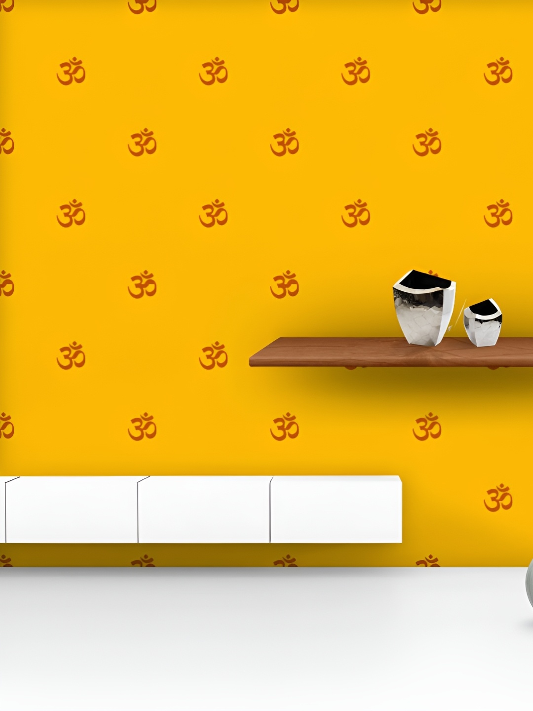 ArtzFolio Printed UV-Resistant Anti-Bacterial Om Signs On Orange Peel & Stick Wallpaper, Multi
ArtzFolio Printed UV-Resistant Anti-Bacterial Om Signs On Orange Peel & Stick Wallpaper, Multi