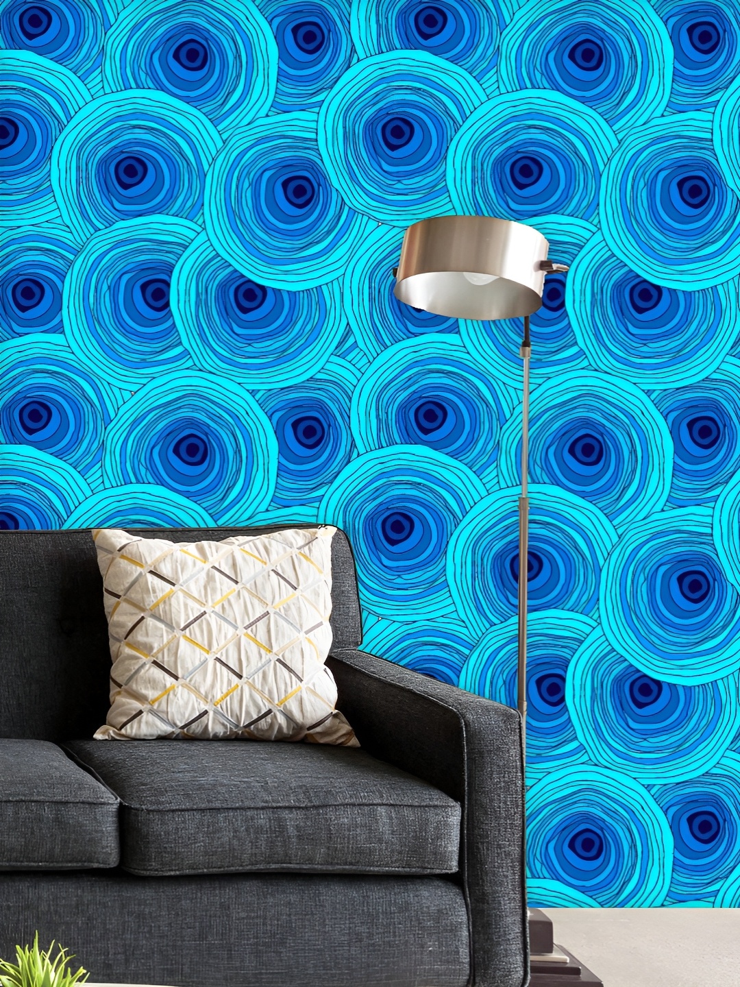 ArtzFolio Printed UV-Resistant Anti-Bacterial Abstract Blue Circles Peel & Stick Wallpaper, Multi
ArtzFolio Printed UV-Resistant Anti-Bacterial Abstract Blue Circles Peel & Stick Wallpaper, Multi